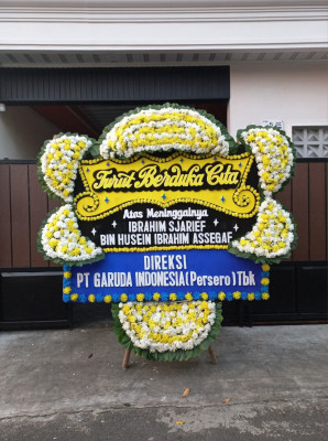 Papan Bunga Duka di Pegajahan