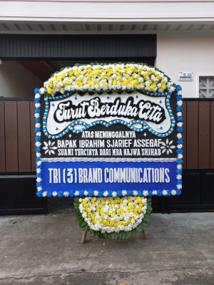 Papan Bunga Duka di Pegajahan